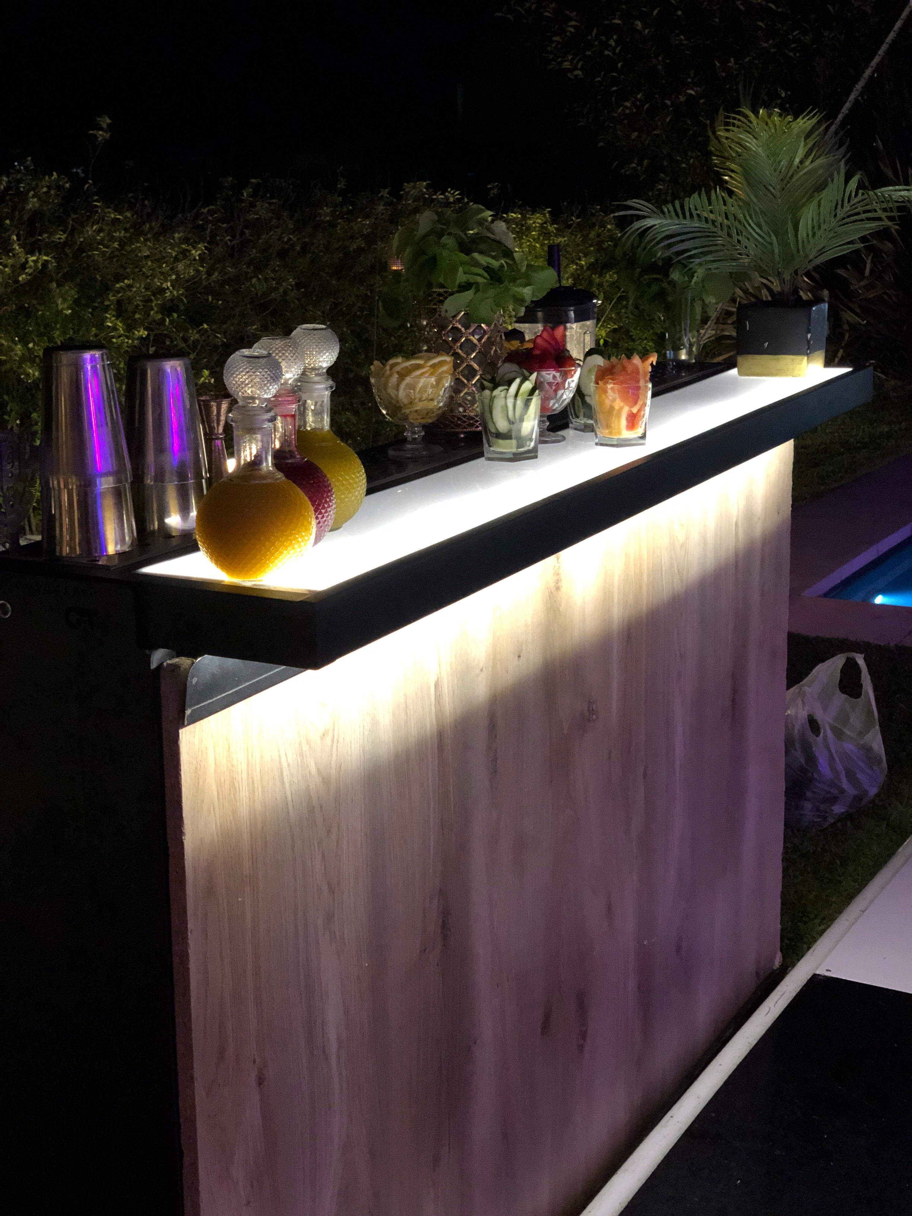 Barra de madera premium